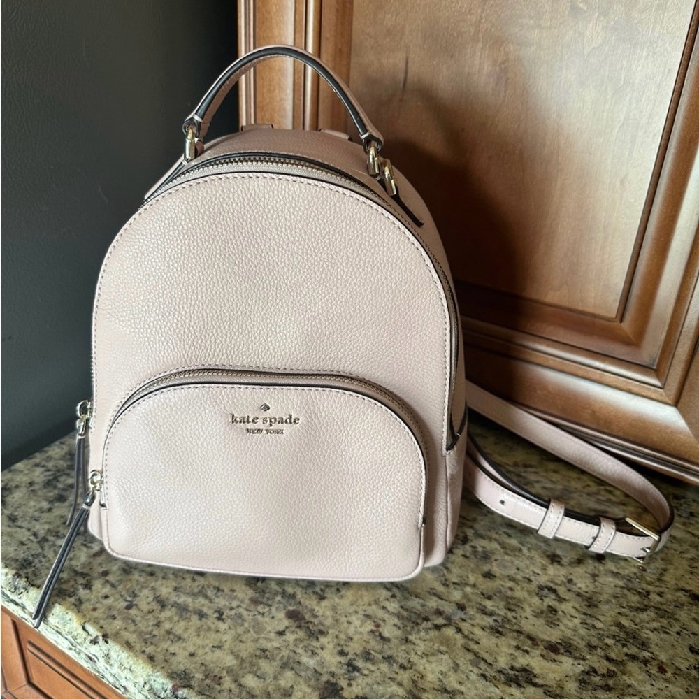 Kate Spade Blush Leather Backpack